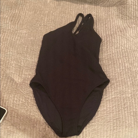 Old Navy Other - Old Navy Black One-Piece Swimsuit one Shoulder